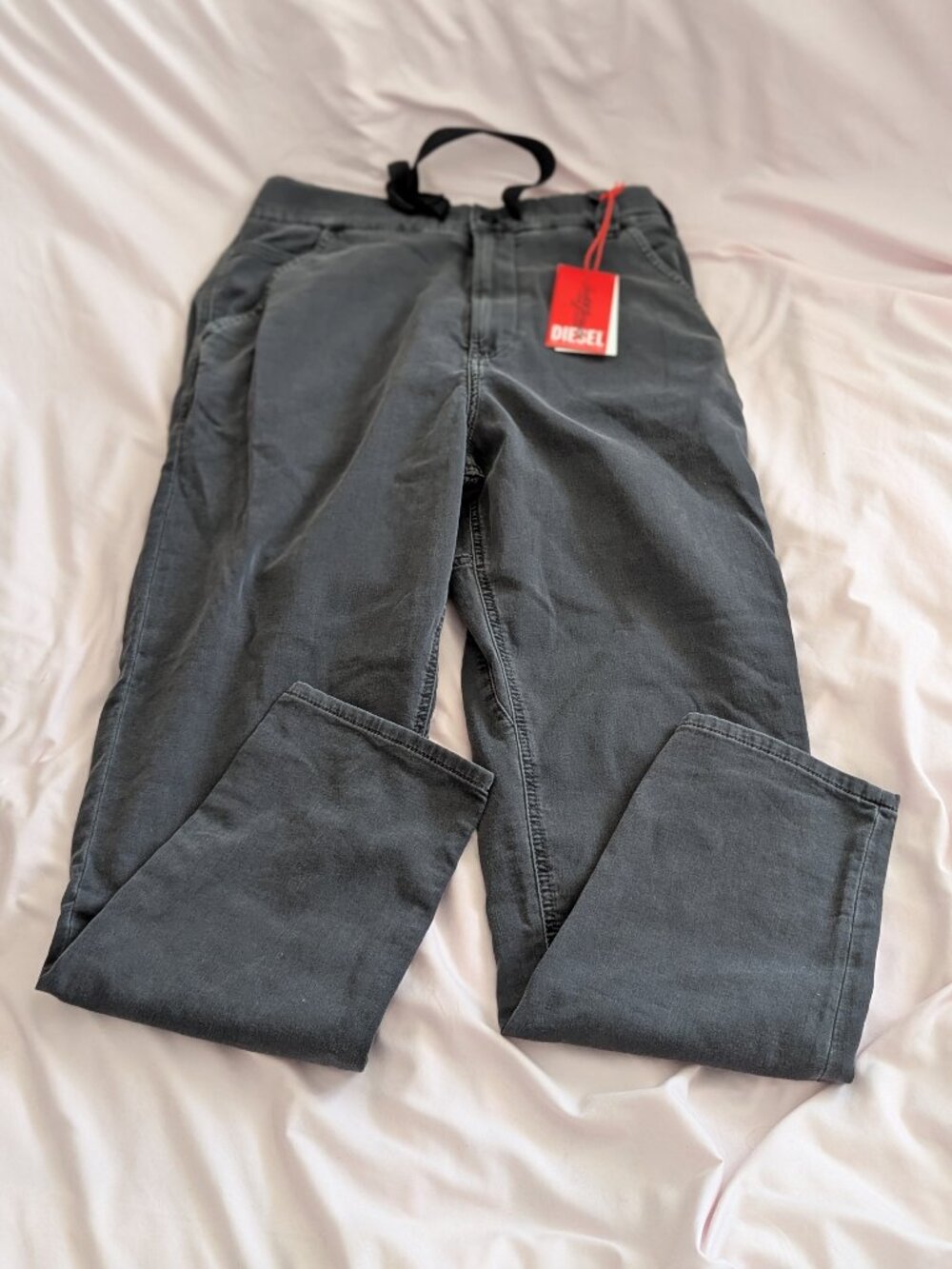 Diesel Black D-Krooley-NE JoggJeans Tapered 30